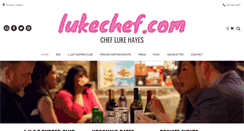 Desktop Screenshot of lukechef.com